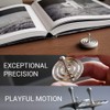 VIVILIAN Spinning Top Rotating Magnetic Decoration Desktop Droplet Spinner Toy