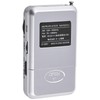 (Thin, Lightweight, Earphones Included) AM/FM/Wide FM Compatible, Pocket Radio, Ohm