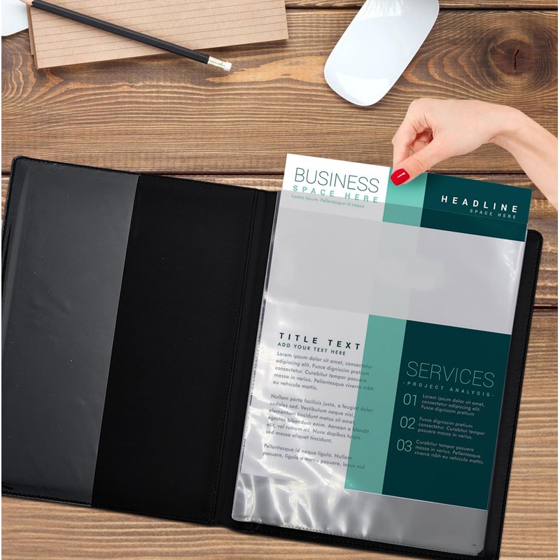 Display Book - A4 Professional Display Presentation Book 24 Pockets