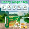Honey Ginger Tea – Soothing Herbal Blend | Caffeine-Free Wellness