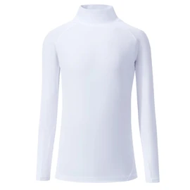 Sillictor Sports Innerwear, High Neck Compression Wear, Sports, Undershirt, Training, Soccer, Rash Guard, Breathable, Quick Drying, UV Protection, All Seasons, white