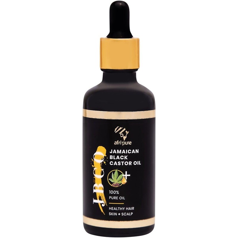 AFRI PURE ACEITE DE CASTOR NEGRO 100% NAT 1.7 fl