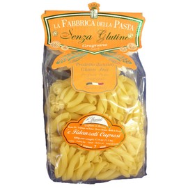 La Fabbrica della Pasta. Gluten Free Fidanzati Capresi. 500g (1.1lb). Pack of 4