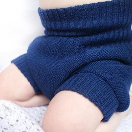 EcoAble Merino Wool Diaper Cover – Organic Overnight Knit Cover | Breathable Natural Fiber | Ideal for Fitted Cloth Diapers (EU62-68, Natural)