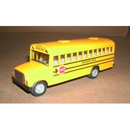 Kinsfun 1/62 Scale International S Series School Bus Diecast Toy (5") Kinsfun KS5107