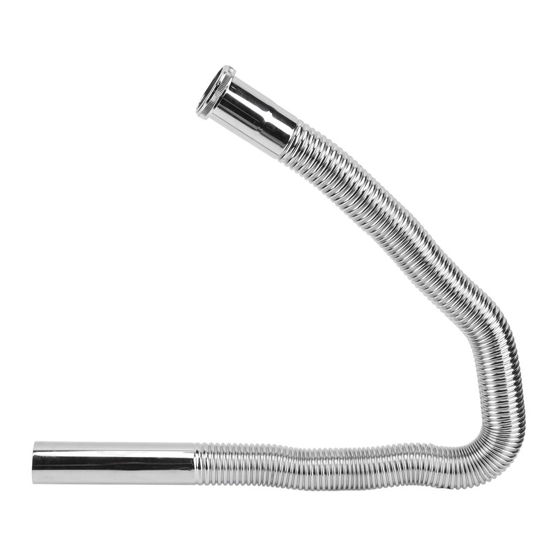 Bathroom Flexible Sink Drain Pipe Corrugated U Shape No Odor