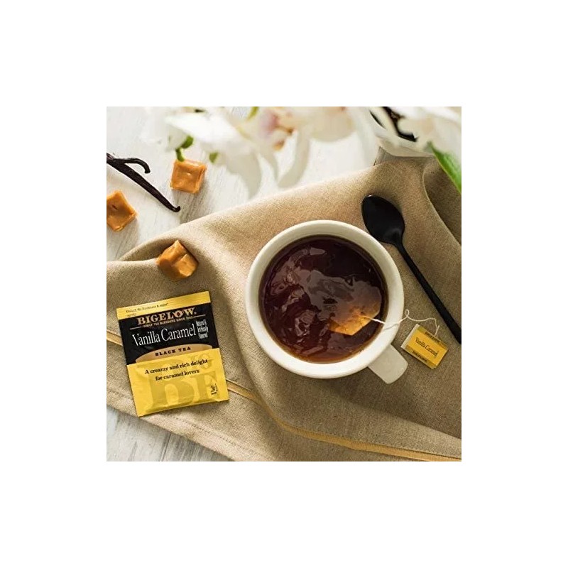 Bigelow Té Negro Bigelow Vanilla Caramel Vainilla Caramelo 20 Bolsas