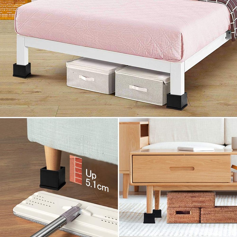 Uping Set of 4 Furniture Height, Elevate Table Height, Height