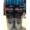 Gillette (2 Pk) Series 3X Action Sensitive Cool Shave Gel