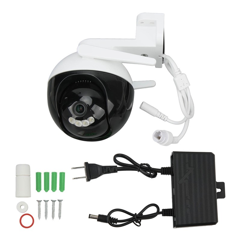 Wireless WIFI HD Security Camera Double PTZ Rotation Infrared Night