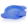 Muxel's spaetzle Wonder: Spätzle Board/Spätzle Noodle Strainer Scraper in Blue