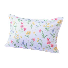Nishikawa Pillowcase 65x45cm Washable Anti-slip Zipper Type Floral Pattern Cover Studio CT4005MU Pink PJ04109027