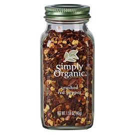 Simply Organic Crushed Red Pepper, Certified Organic | 1.59 oz | Capsicum annuum L.