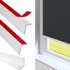 iHomeBlinds 100% Flexible Blackout Light Blocking Strips for Blinds &