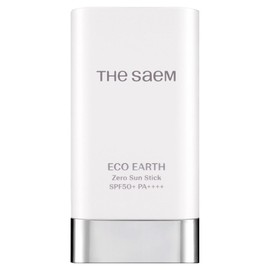 Partner_Reference The Saem Eco Earth Zero Sun Stick SPF50+ PA++++ 1 piece 18g / 더샘 에코 어스 제로 선 스틱 SPF50+ PA++++ 1개 18g