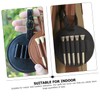 Mikinona Portable Leather Golf Tee Holder Bag Durable Golf Accessories
