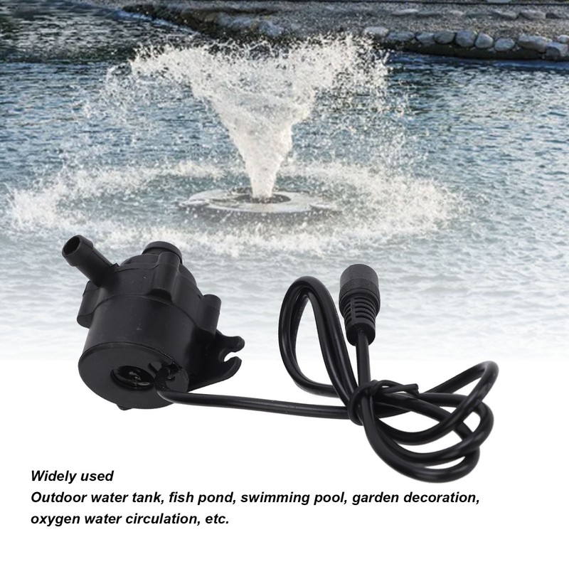 Fountain Water Pump Portable Submersible Fountain Pump with Timing Control