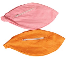 Beautiful Pink And Light Yellow Gomukhi Gomukh Japa Prayer Bag Prayer Beads, Meditation Jaap Bag yoga meditation japa Mala krishna Prayer Beads Bag