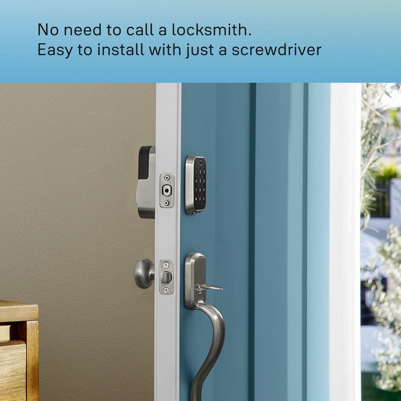 Yale Assure Lock 2 Deadbolt, Satin Nickel Keyless Entry Door