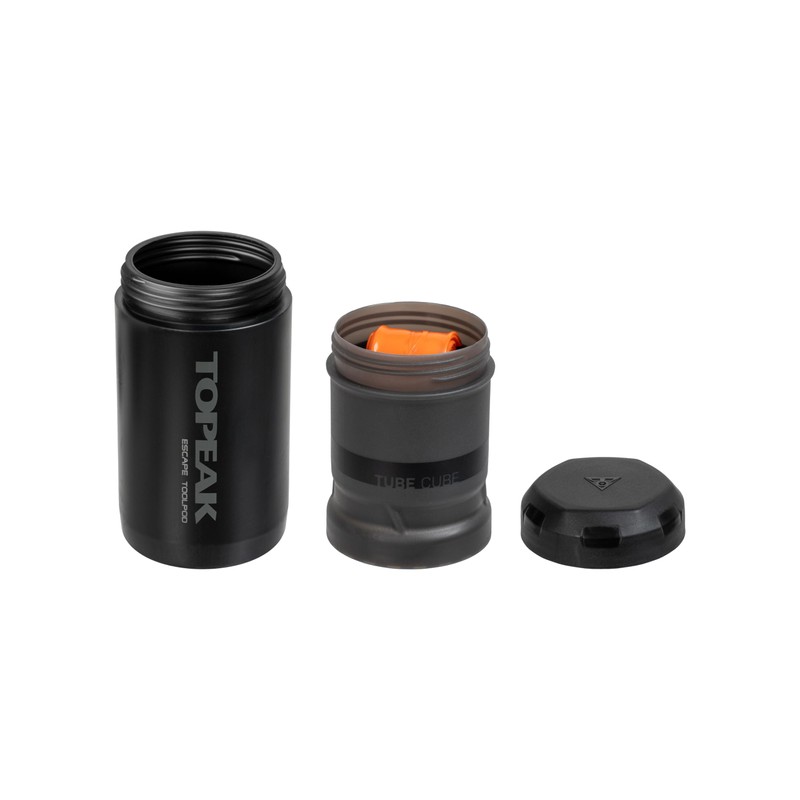 Topeak Escape Pod+ with Tube Cube, Black