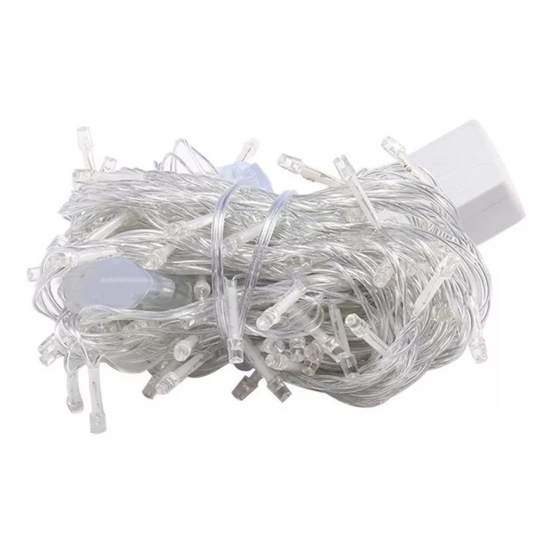yuqing.fc Serie 100 Luces Leds Navideñas 5 Mts Magica Bueno