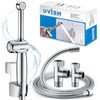 Bidet Handbrause für Toilette Bidet Sprayer, Uvish 7.9" Bidet Aufsatz