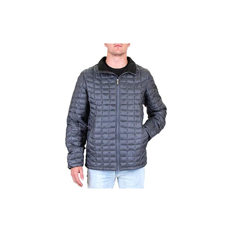 Ben Sherman Men's Quilted Lightweight Packable Puffer Coat Gray Size