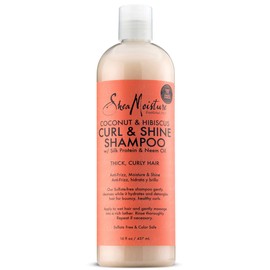 SheaMoisture Coconut & Hibiscus Curl & Shine Shampoo | 16 fl. oz.