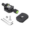 ARTCISE 360° Panoramic Pan Base Clamp, Aluminum Alloy, Arca Switzerland,
