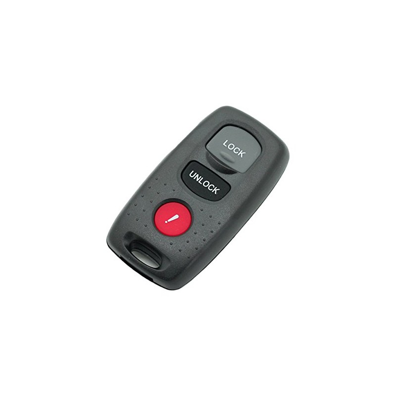 BROVACS Replacement Key Shell Compatible with MAZDA 3 Button Keyless