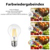 LVWIT LVWIT LED Lampe E27, 470 lm, warmwei? 2700K, ersetzt