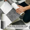 Checkered Peel and Stick Vinyl Flooring Roll – 15.7"x 236"