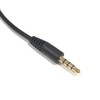 3.5mm 4 Pole Straight Male to 3.5mm 3 Pole L