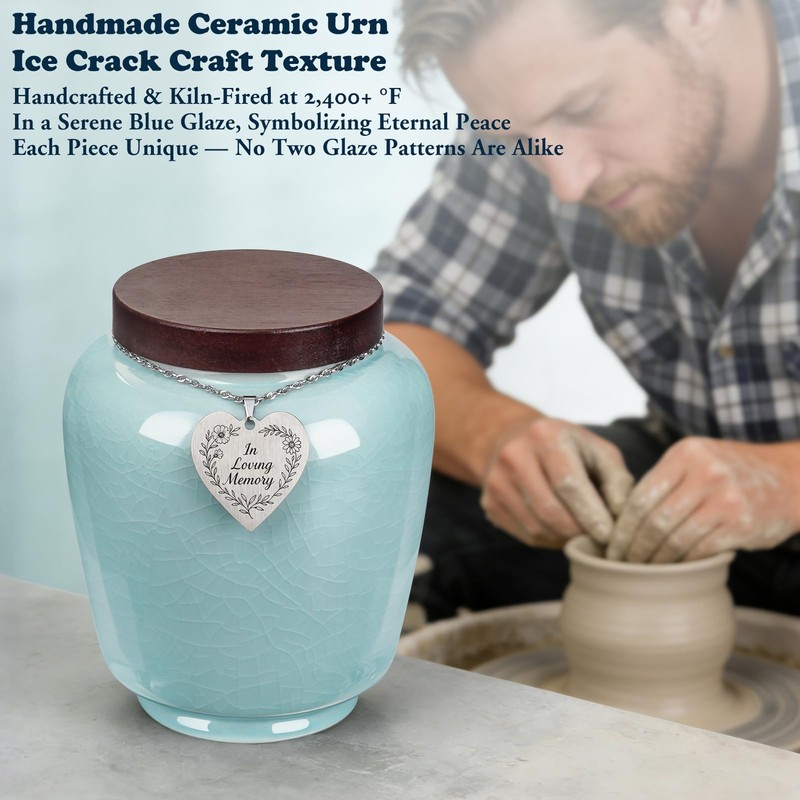 Medium Urns for Human Ashes Cremation Urns Keepsake Urn for