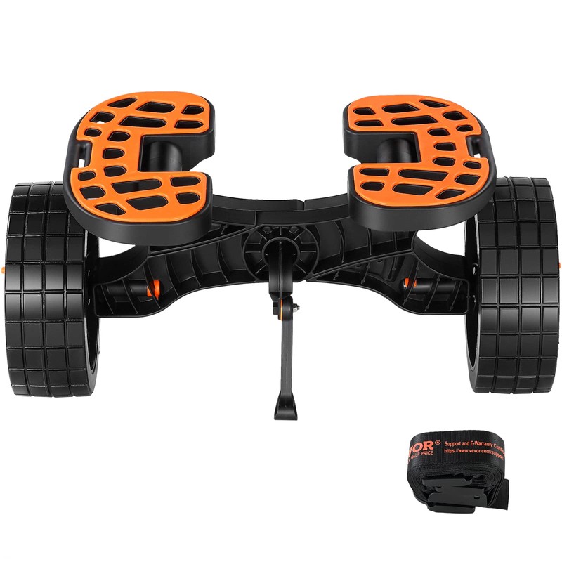 VEVOR Kayak and Canoe Trolley Cart with 10'' Solid Tires，320lbs