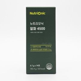 Nutrionic Alpha 4500 Alphacyclodextrin 14 packets / 뉴트리오닉 알파 4500 알파시클로덱스트린 14포
