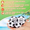 Billeeit 4Pcs Water Skipping Balls for Pool Play(Soccer Theme), Water