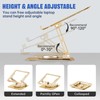 JOYEKY Laptop Stand for Desk, Adjustable Computer Stand with 360°