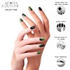 Adora Couture Semi Cured Gel Nail Strips with 30 Pieces,