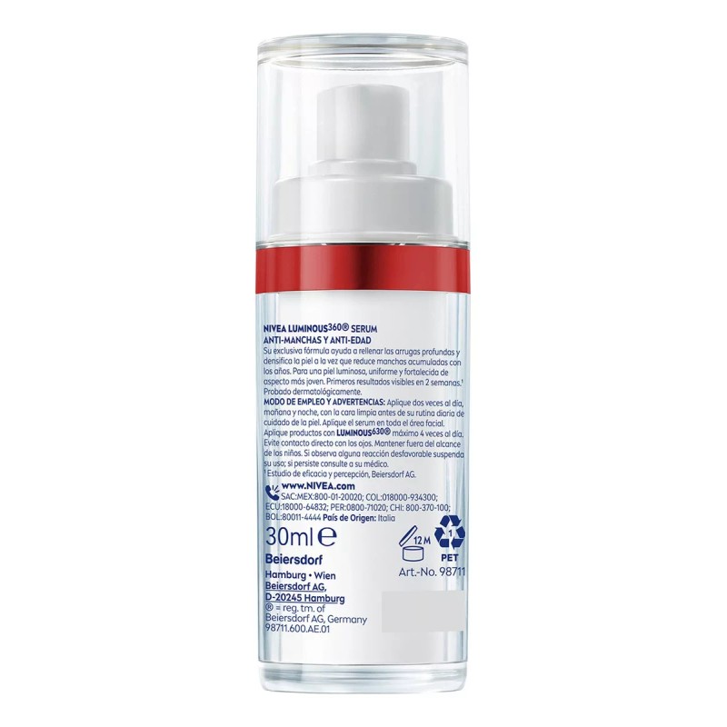 Nivea Serum Facial Anti-edad Nivea Luminous630 Anti-manchas 30ml