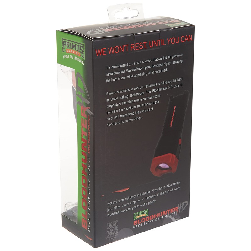 Primos Hunting Bloodhunter HD, Advanced Shadow Free Blood Tracking Light
