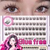 Ainubio False Eyelashes, No Glue Required, High Adhesion, Cute, 3D,