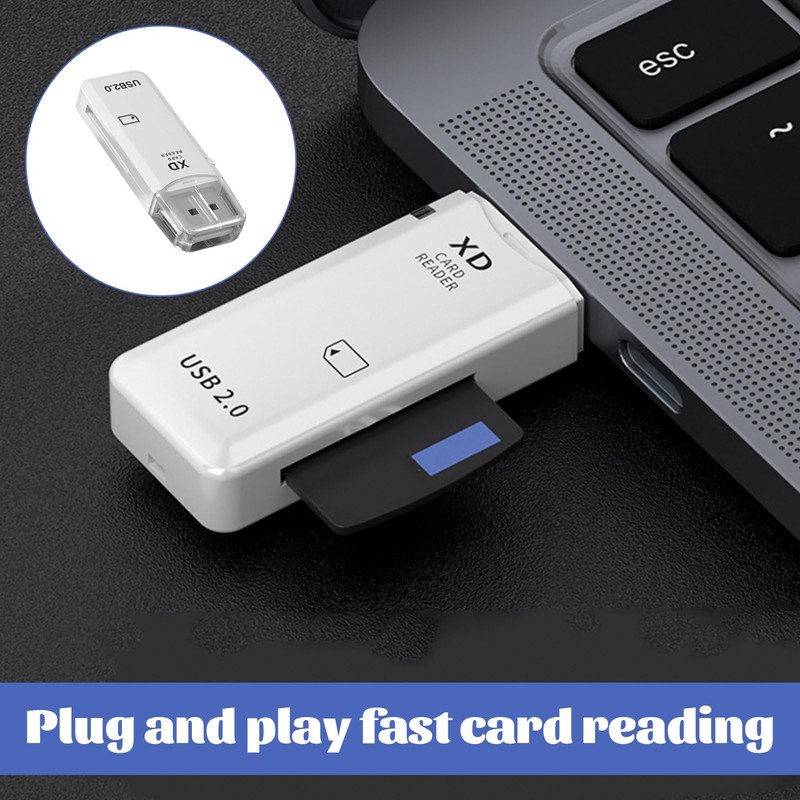 XD Card Reader USB 2.0 128gb XD Picture Card Reader