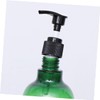 Baluue 2pcs Refillable Shampoo Dispenser Bottles Pump Containers for Essential