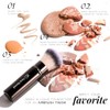 Professional Makeup Brushes BS-MALL With Travel Case - Kabuki Brush