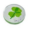 KIN-HEBI Real Four Leaf Clover Good Luck Pocket Token, Preserved,