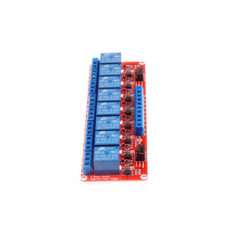 NOYITO 8-Channel Relay Module High Low Level Trigger with OPTO-Isolated