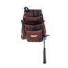 AWP 10-Pocket Suede Tool Pouch | Durable General Construction Leather