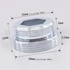 Faucet Aerator, 360° Large Angle Rotating Faucet Extender, Dual-Function Faucet