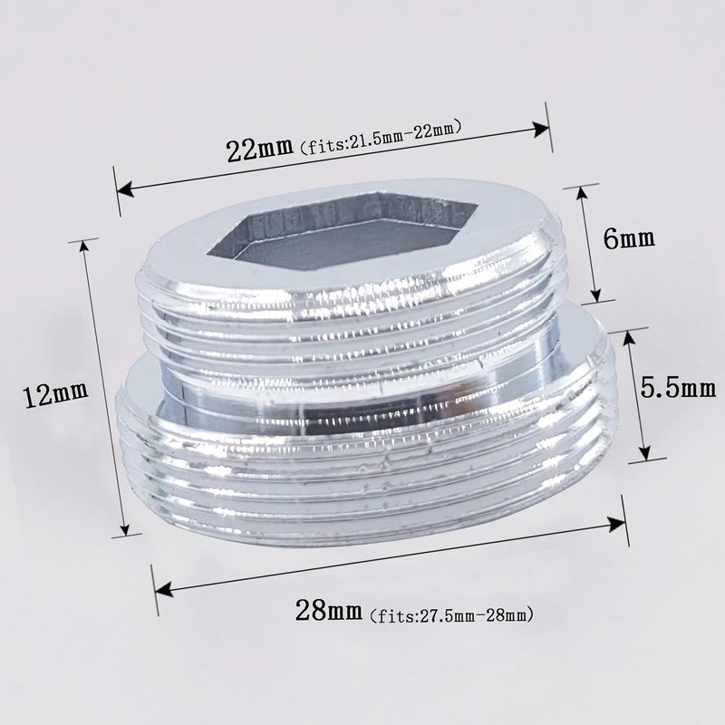 Faucet Aerator, 360° Large Angle Rotating Faucet Extender, Dual-Function Faucet